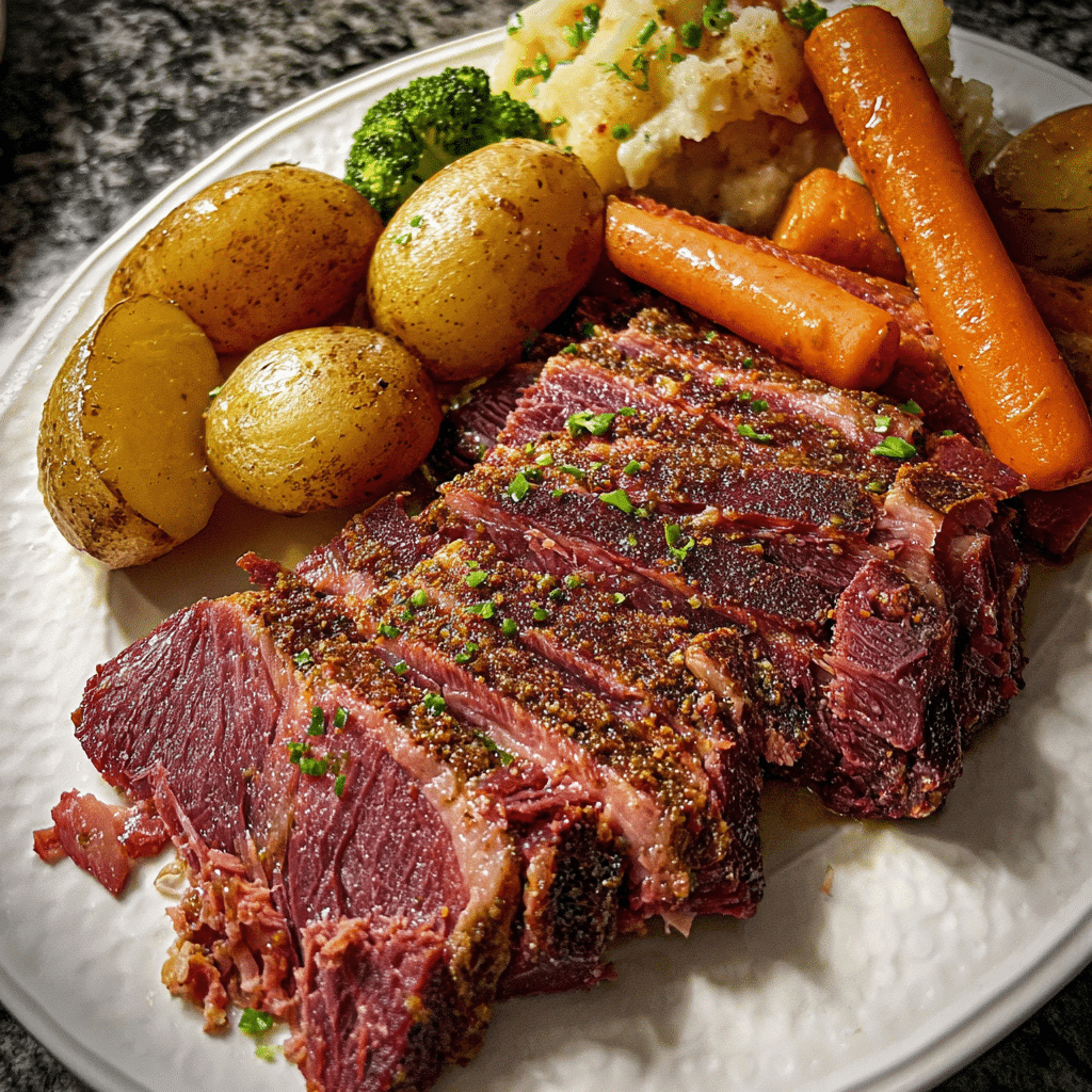 Crock Pot Corned Beef Dinner