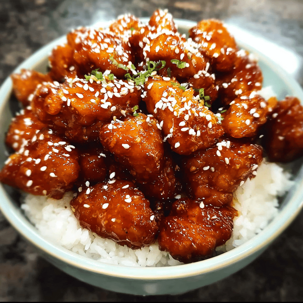 Crock Pot Sesame Chicken