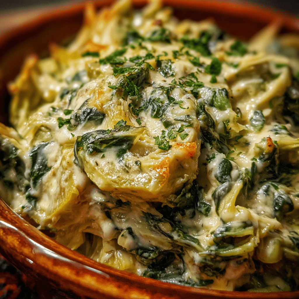 Crock Pot Spinach Artichoke Dip