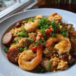 Instant Pot Jambalaya with Sausage & Shrimp