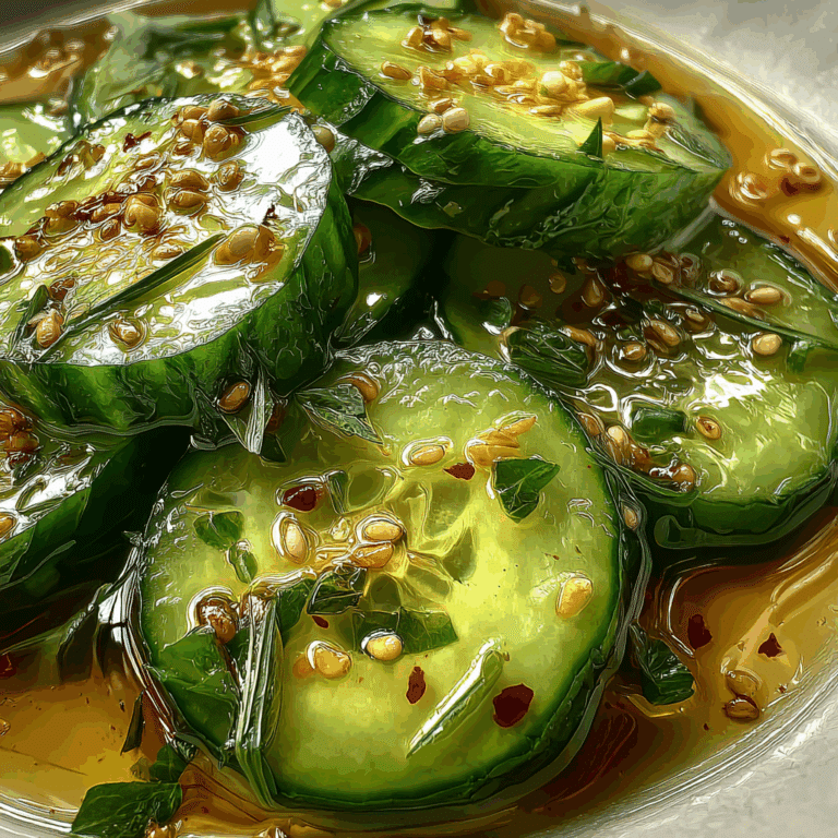 Japanese Cucumber Sunomono
