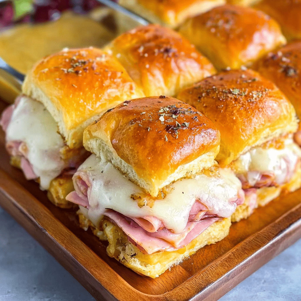 King’s Hawaiian Ham and Swiss Sliders
