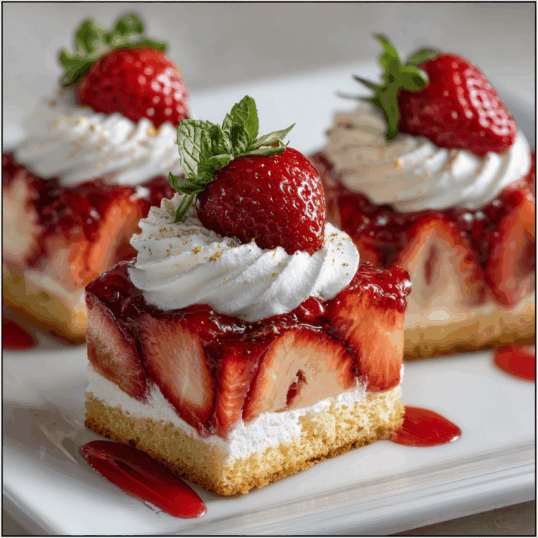 Sheet Pan Strawberry Shortcake