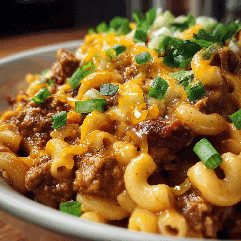 Slow Cooker Chili Mac
