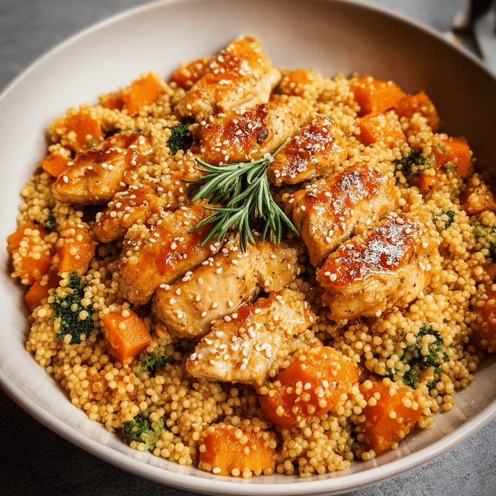Butternut Squash Chicken Couscous