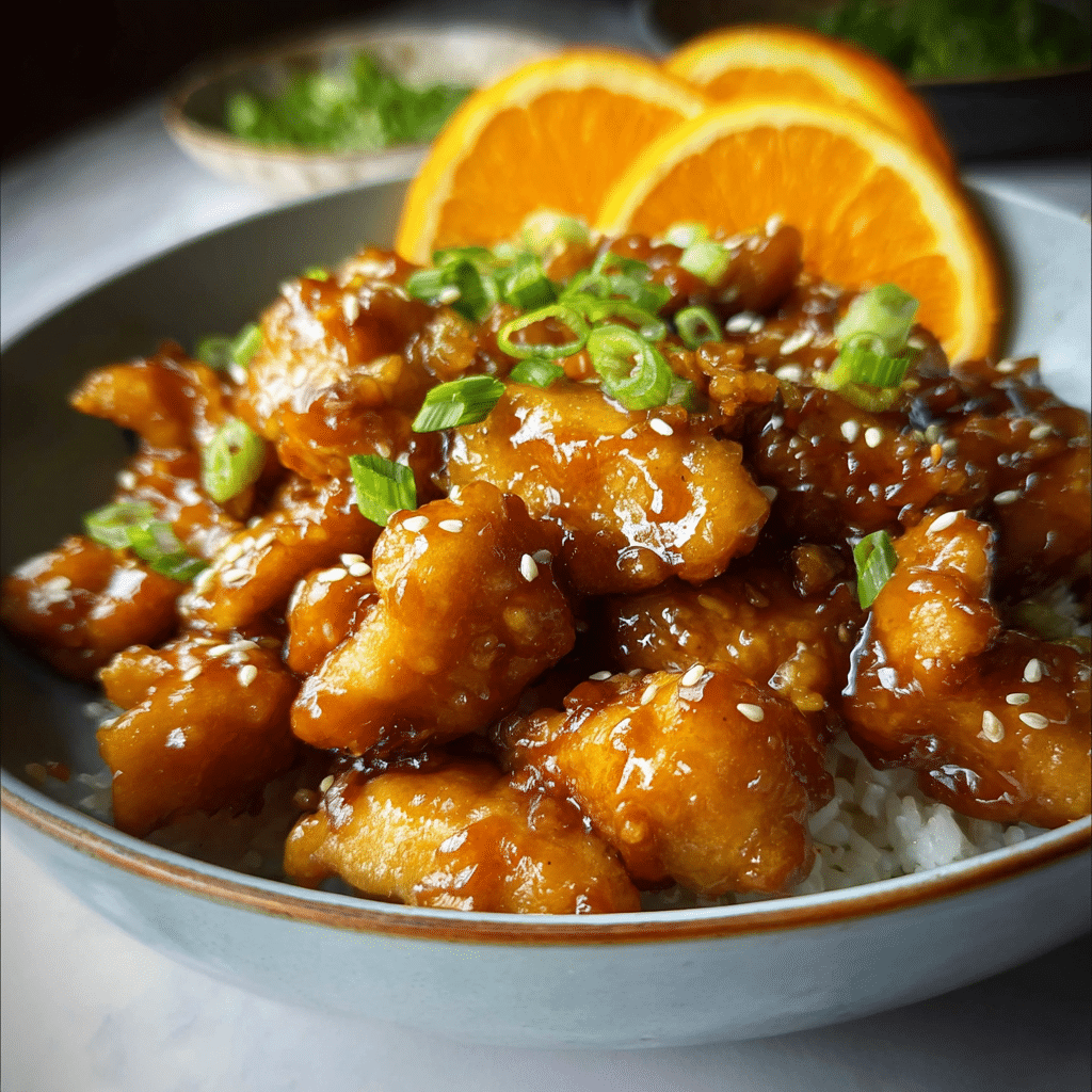 Chinese-Style Orange Chicken