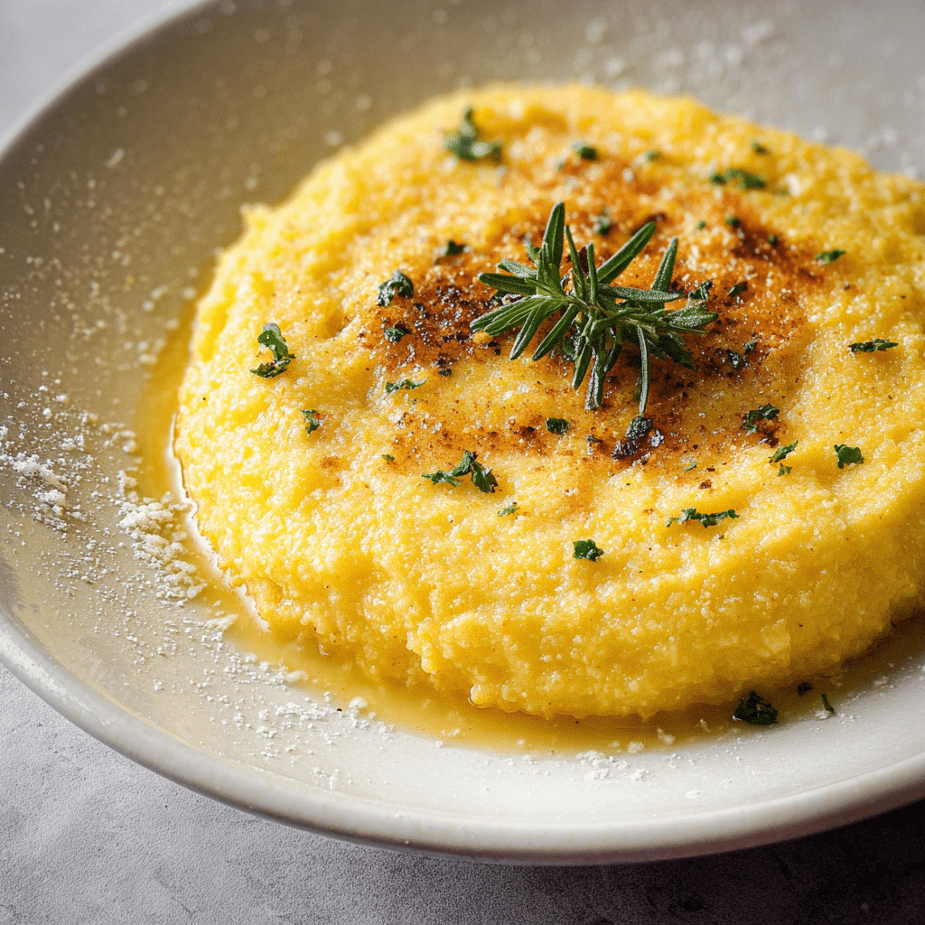 Creamy Oven-Baked Polenta