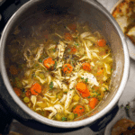 Instant Pot Chicken Noodle with Vegetables