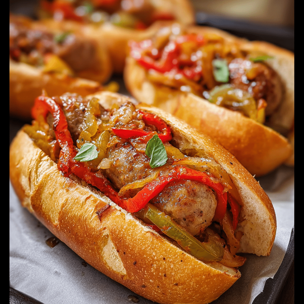 Italian Sausage & Peppers Subs