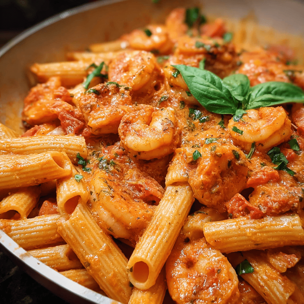 Shrimp Penne alla Vodka