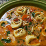 Slow Cooker Tortellini Soup