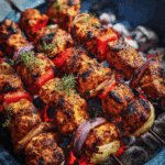 Big Barbecue Chicken Kebab