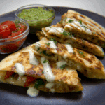 Chicken Verde Quesadillas