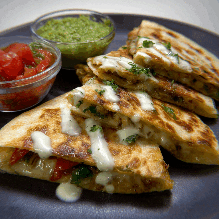Chicken Verde Quesadillas