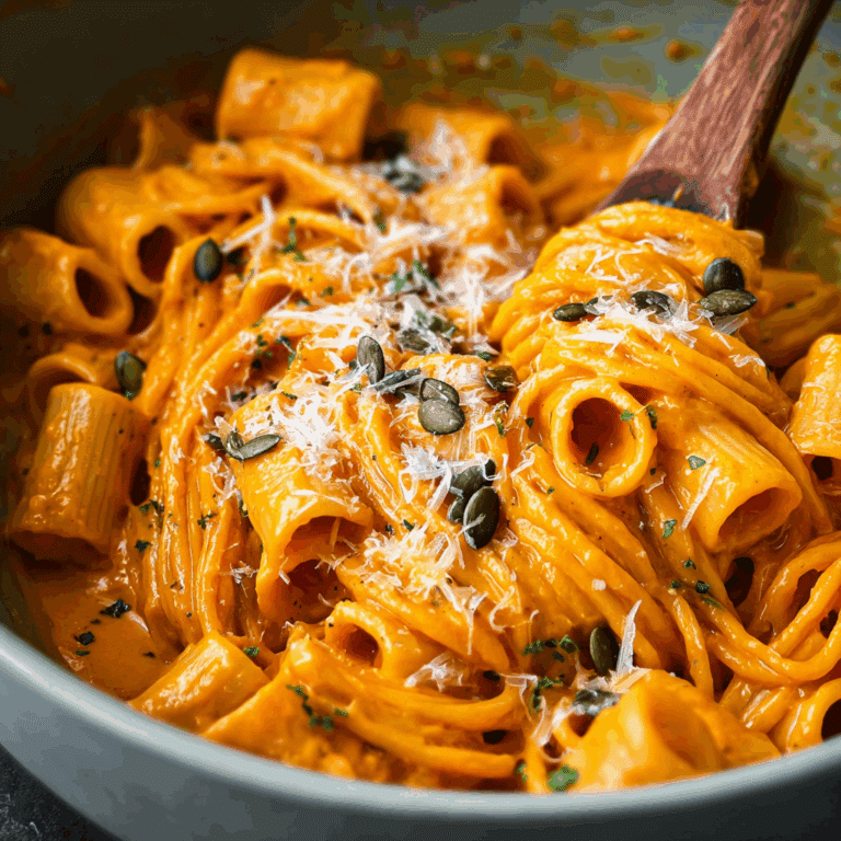 Creamy Pumpkin Pasta