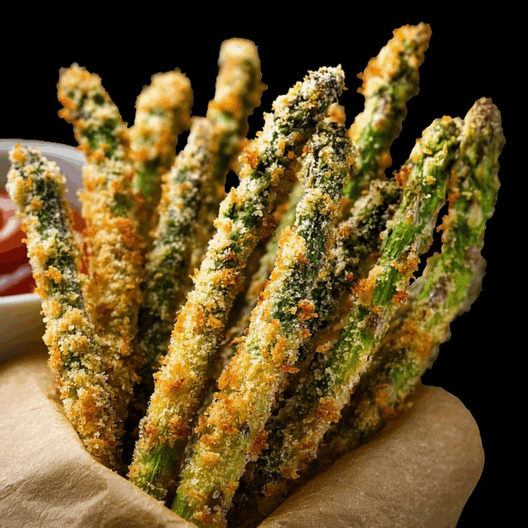 Crispy Parmesan Asparagus Sticks