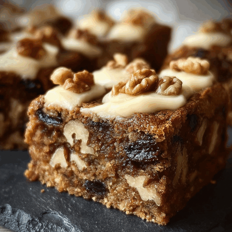 Date and Walnut Traybake Cake