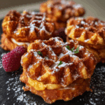 Apple Fritter Waffle Donuts