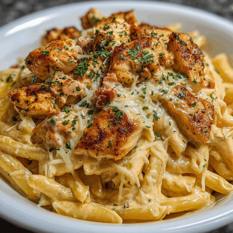Buffalo Chicken Alfredo Pasta
