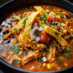 Crockpot Chicken Tortilla SouP