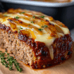 French Onion Meatloaf