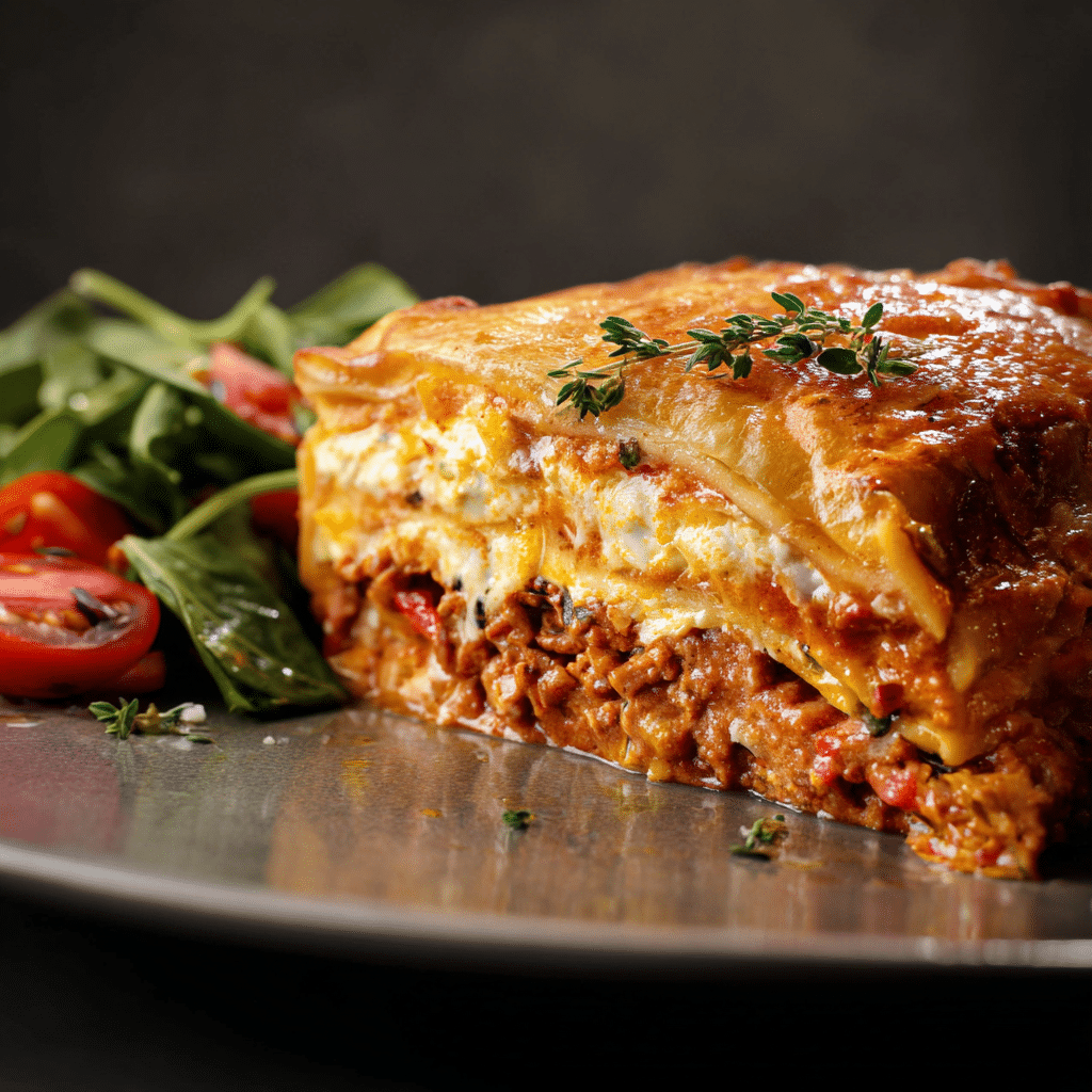 Gluten Free High Protein Lasagna