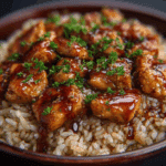 Honey BBQ Chicken Rice