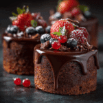 Mini Chocolate Cakes