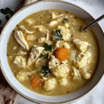 Anti-Inflammatory Cauliflower Chicken Soup