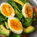Avocado and Spinach Egg Salad