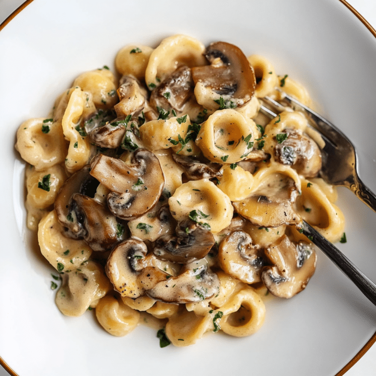Best Creamy Mushroom Pasta