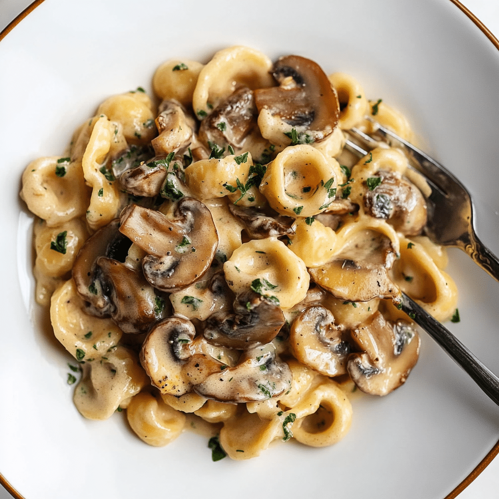 Best Creamy Mushroom Pasta