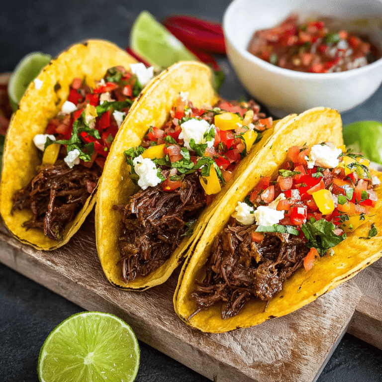 Chilli Beef Tacos