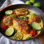 Coconut Lime Chicken and Vegetables