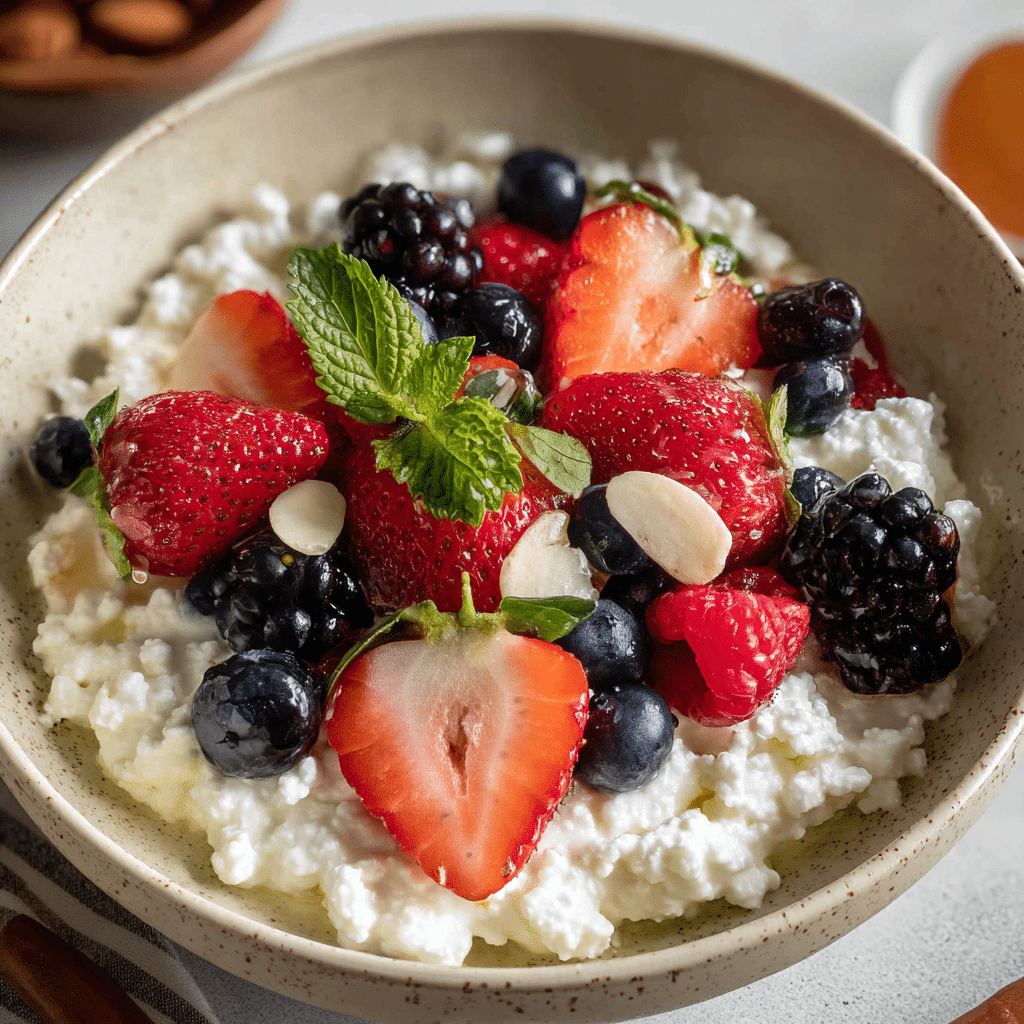 Cottage Cheese and Fruit Salad