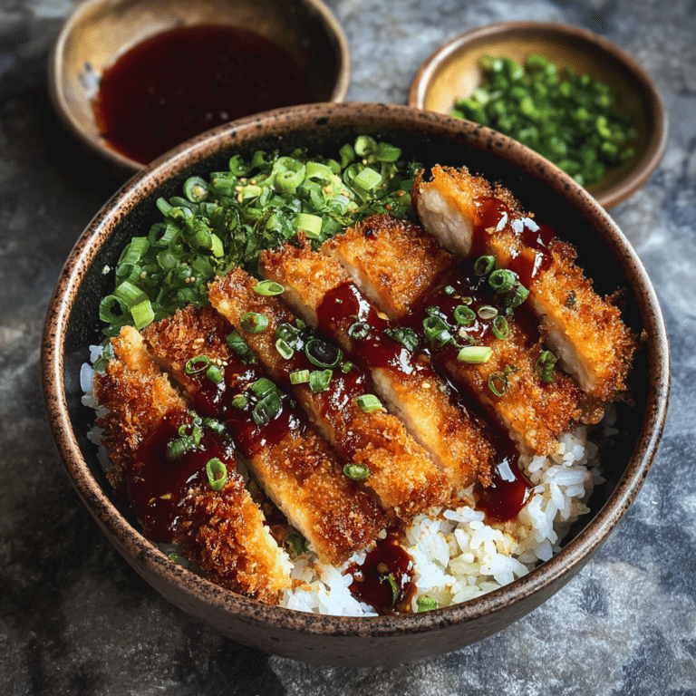 Crispy Japanese Katsu Bowls