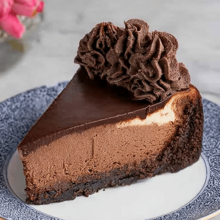 Decadent Chocolate Cheesecake