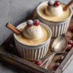 Homemade Eggnog Pudding
