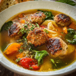 Italian Meatball Soup