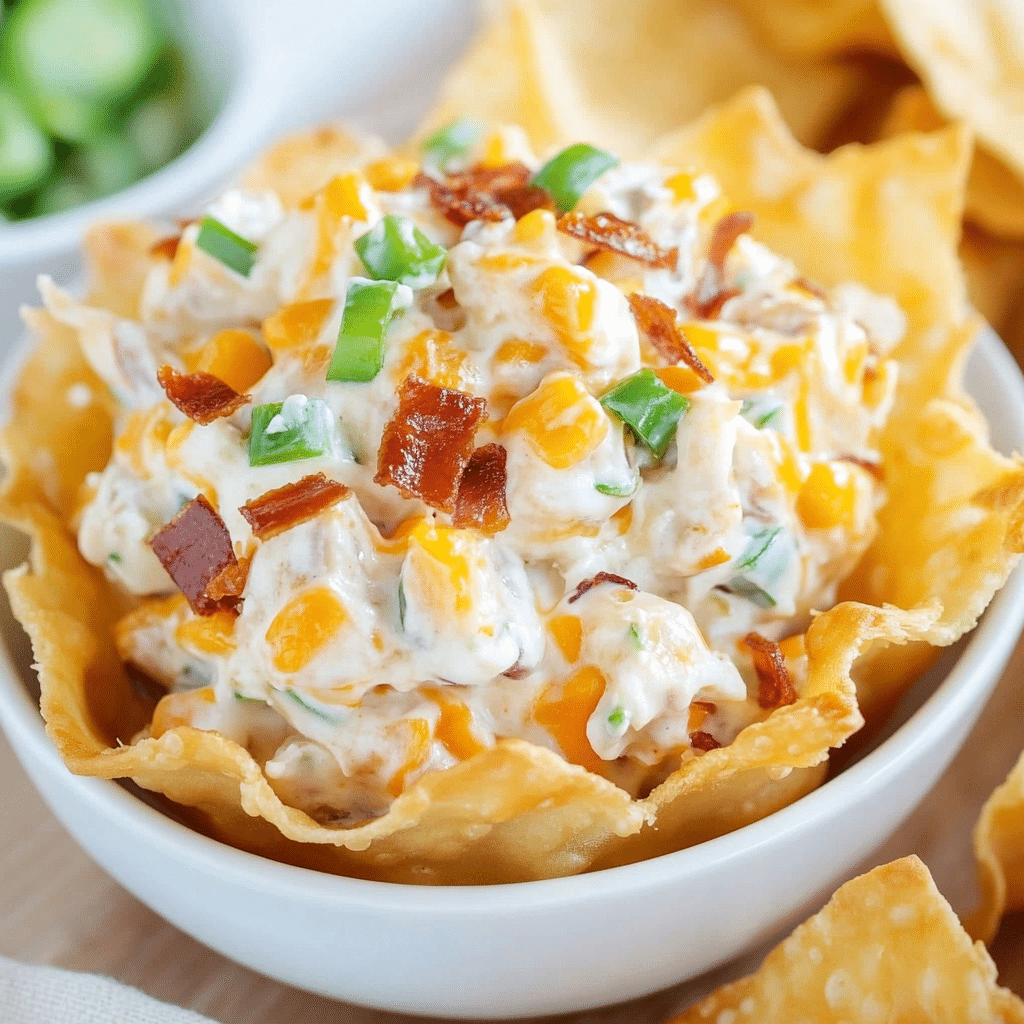 Jalapeno Popper Wonton Cups