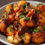 Maple Sriracha Cauliflower Bliss