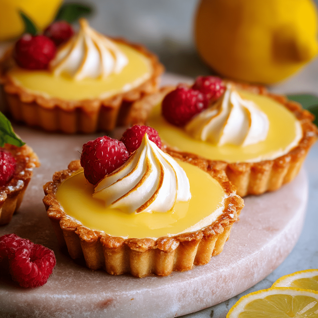 Mini Lemon Curd Tarts