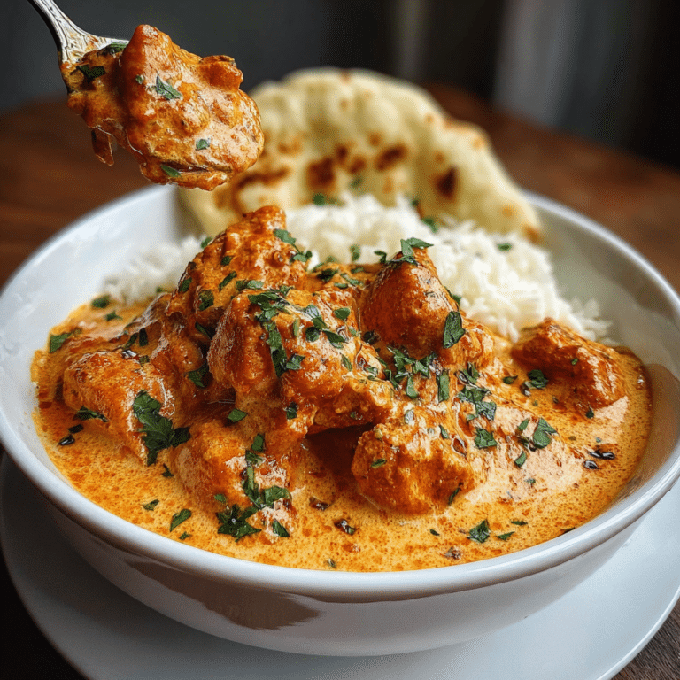 Quick & Easy Homemade Butter Chicken