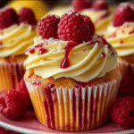 Raspberry Lemon Cupcakes