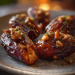 Roasted Stuffed Dates