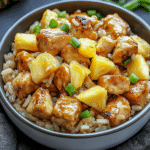 Sweet and Savory Pineapple Chicken and Rice Recipe