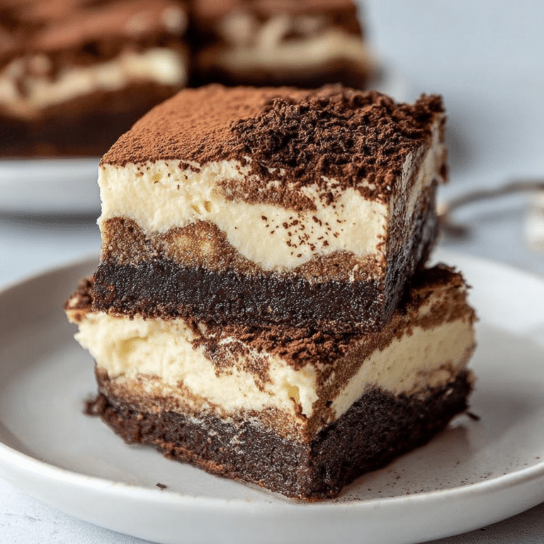 Ultimate Tiramisu Brownies