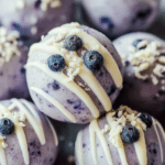 White Chocolate Blueberry Truffles
