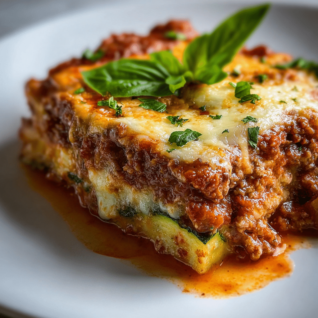 Zucchini Lasagna (Low-Carb & Delicious!)