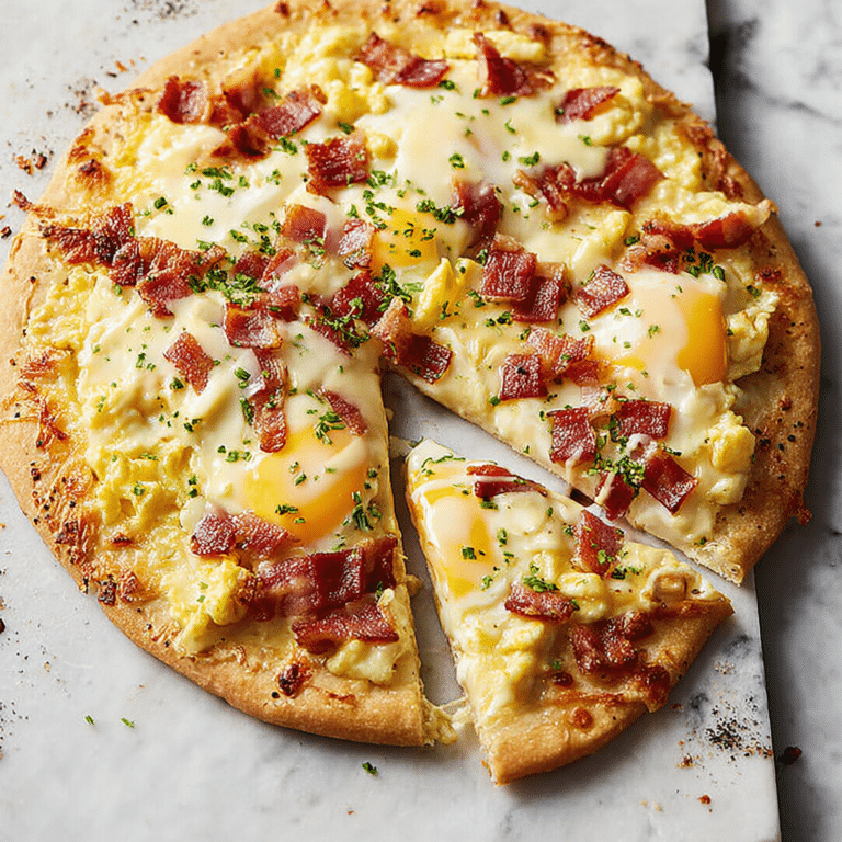 "Breakfast Pizza Recipe
